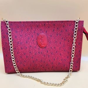 Authentic Yves Saint Laurent Pouch on Chain